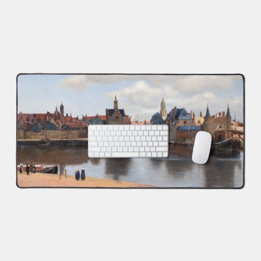 Johannes Vermeer - Vue de Delft (Clavier et souris)