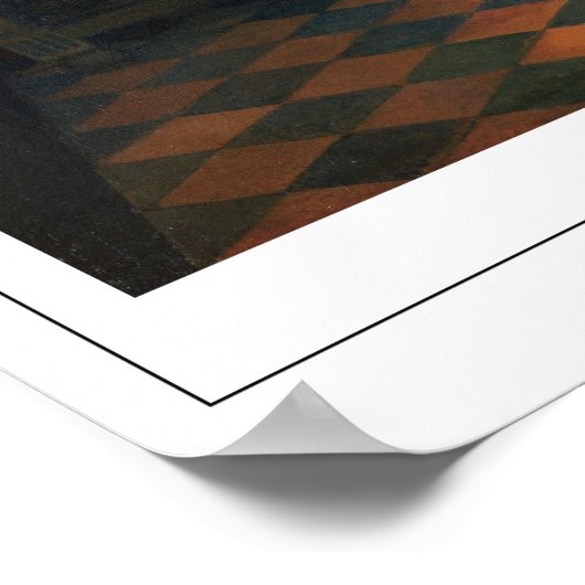 Johannes Vermeer Zedign Art Poster #24 (Hoek)