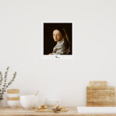 Johannes Vermeer Zedign Poster d'art #21 (Cuisine)