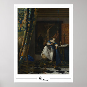 Johannes Vermeer Zedign Poster d'art #33