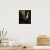 Johannes Vermeer Zedign Poster d'art #37 (Cuisine)