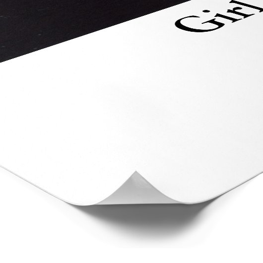 Johannes Vermeer's meisje met een pareltje Poster (Hoek)