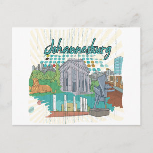 Johannesburg Briefkaart