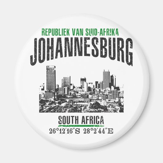 Johannesburg Magneet (Voorkant)
