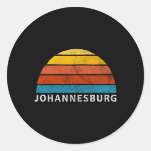 Johannesburg Ronde Sticker
