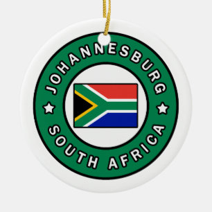 Johannesburg Zuid-Afrika Keramisch Ornament