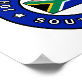 Johannesburg Zuid-Afrika Poster (Hoek)