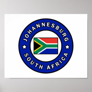 Johannesburg Zuid-Afrika Poster