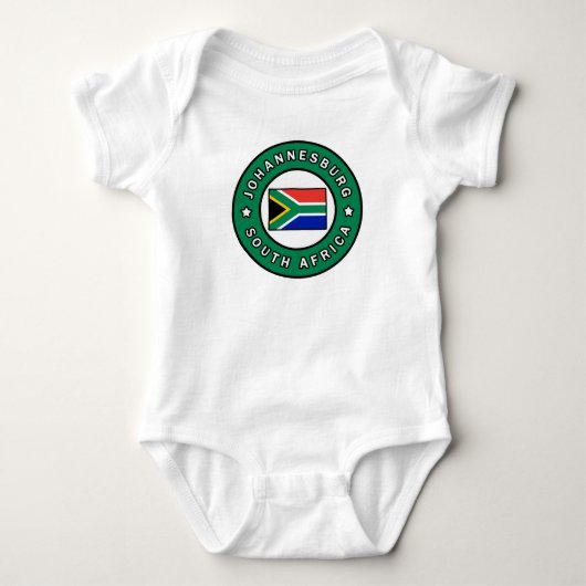 Johannesburg Zuid-Afrika Romper (Voorkant)