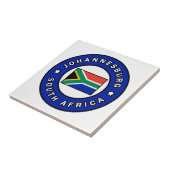 Johannesburg Zuid-Afrika Tegeltje (Zijkant)
