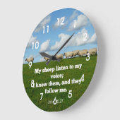 John 10:27 Mijn schapen Grote Klok (Hoek)