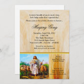 John 10:7-21 Ik ben de Good Shepherd Kaart (Voorkant / Achterkant)