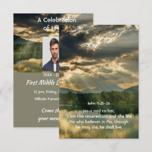 John 11 Schriftfeest van het leven Kaart