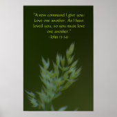 John 13:34 poster (Voorkant)