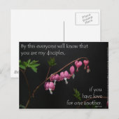 John 13:35 - Liefde voor elkaar Briefkaart (Voorkant / Achterkant)