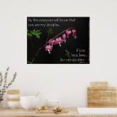 John 13:35 - Liefde voor elkaar Poster (Keuken)