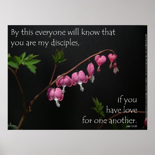 John 13:35 - Liefde voor elkaar Poster (Voorkant)