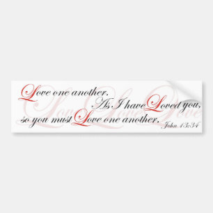 John 13 bumpersticker