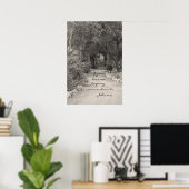 John 14:15 pad foto poster (Thuiskantoor)