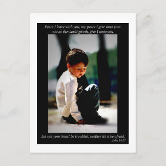 John 14:27 briefkaart