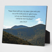 John 14:27 fotoplaat (Zijkant)