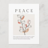 John 14:27 Peace I leave with you Briefkaart (Voorkant)