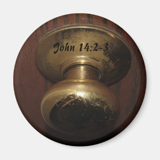 John 14:2-3 deurknop magneet
