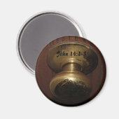 John 14:2-3 Magnet de poignée de porte (Recto/Verso)