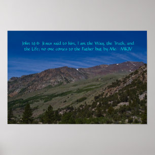 John 14 : 6 affiche