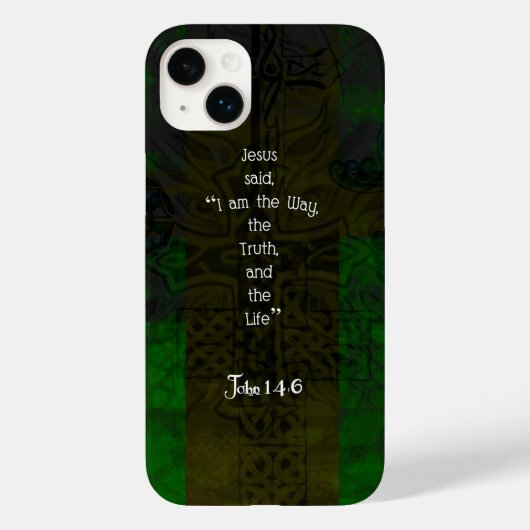 John 14:6 Bijbelverse Inspirerend prijsopgave voor Case-Mate iPhone Case (Achterkant)