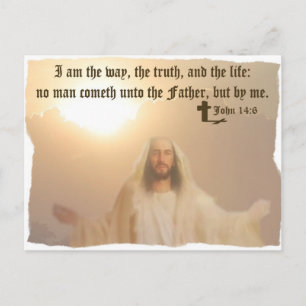 John 14:6 briefkaart