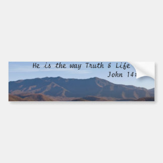 John 14:6 bumpersticker