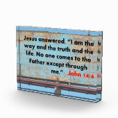 John 14:6 fotoblokken (Rechts)