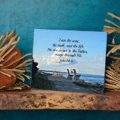 John 14:6 Ik ben de weg... Fotoplaat (Zijkant)