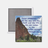 John 14:6 magneet (Voorkant / Achterkant)