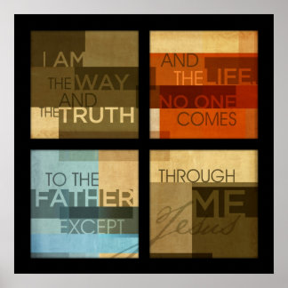 John 14:6 poster