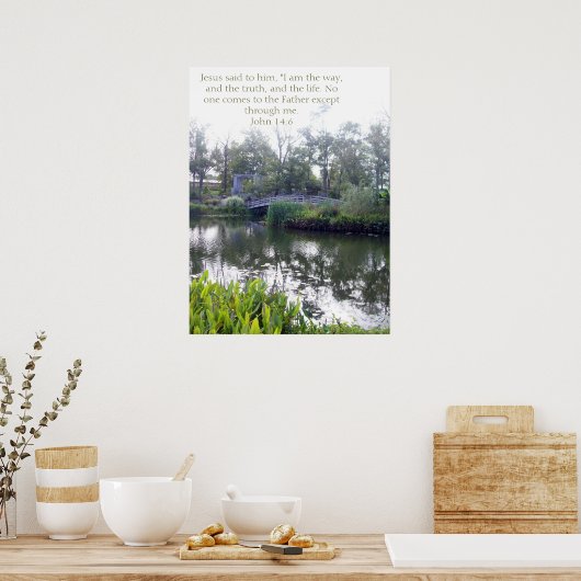 John 14:6 poster (Keuken)