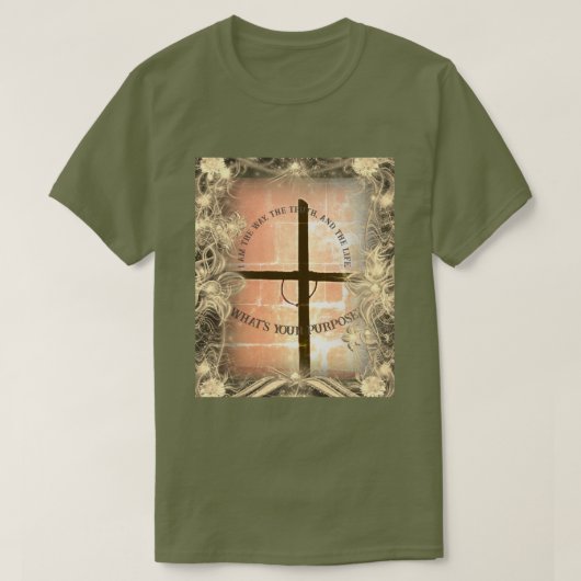 John 14:6 t-shirt (Design voorkant)