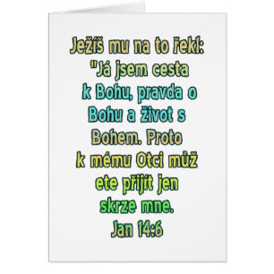 John 14:6 Tchèque