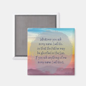 John 14 Magneet (Voorkant / Achterkant)