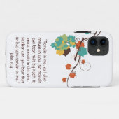 John 15:4 iPhone Case (Achterkant (horizontaal))