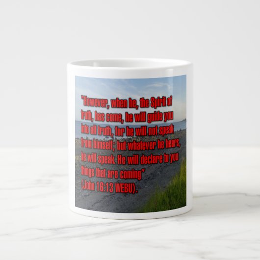 John 16:13 WEBU Mug (Devant)