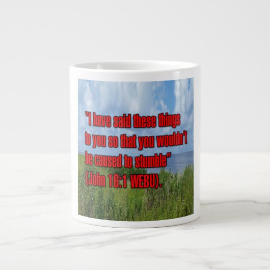 John 16:1 WEBU Mug (Devant)