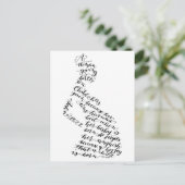 John 16:21 Carte postale (Debout devant)