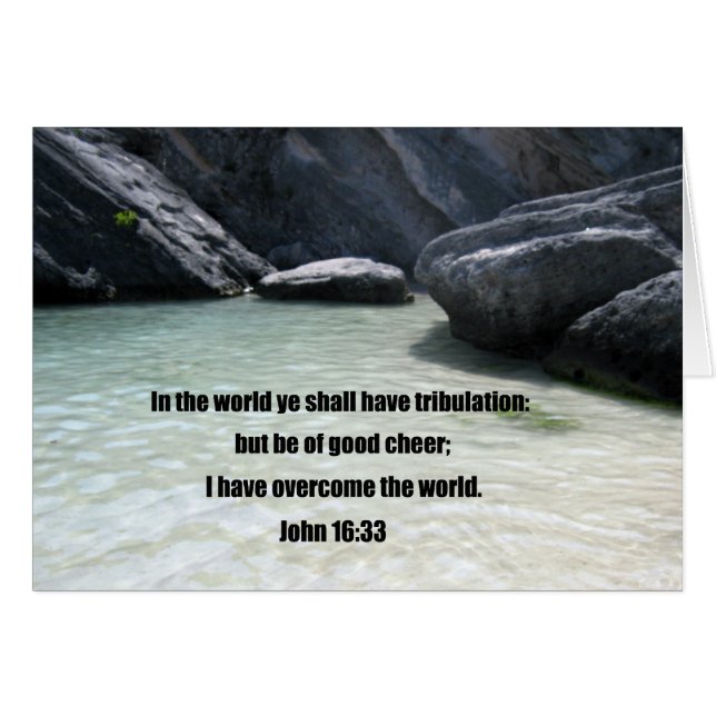 John 16:33 (Devant horizontal)
