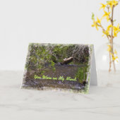 John 16:33 Carte d'encouragement (Fleur jaune)