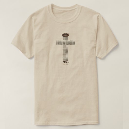 "John 19:30" (2) T-Shirt (Design devant)