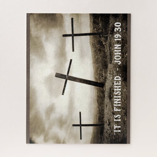 JOHN 19:30 Puzzle (Vertical)