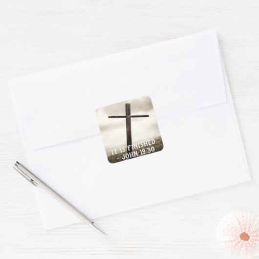 JOHN 19:30 Sticker (Envelop)