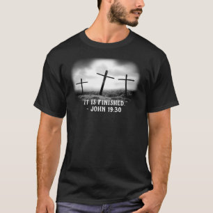 JOHN 19:30 T-shirt noir homme